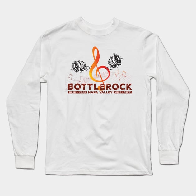 Bottlerock Napa Valley Long Sleeve T-Shirt by smkworld